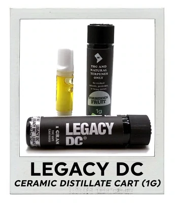 legacy dc ceramic distillate cart