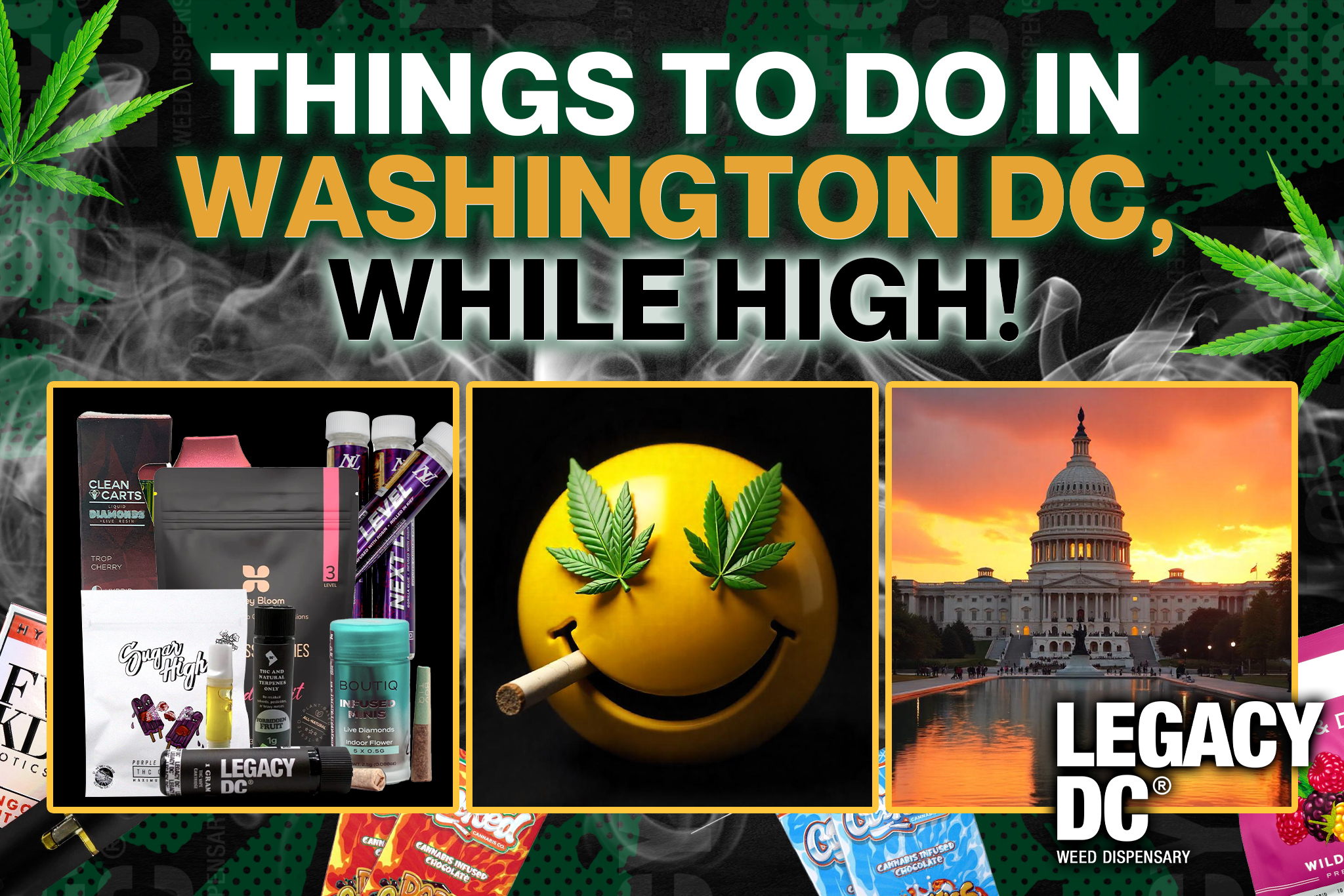 things to do in washington dc while high